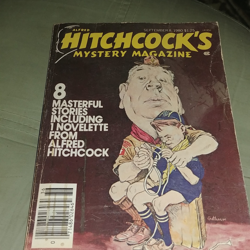Hitchcock's mystery magazine Sept 8 1980